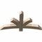 Ekena Millwork Davenport Rough Sawn Timber Gable Bracket, Douglas Fir, 48"W x 26"H x 4"D x 4"F, 13/12 Pitch GBW048X26X0404DAV00RDF - alternate 5